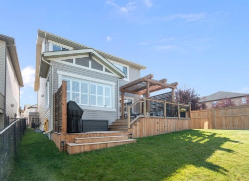 6 Cranwell Square Se, Calgary, AB - Outdoor With Deck Patio Veranda
