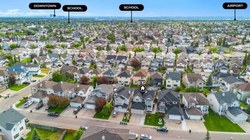 51 Coral Reef Close Ne, Calgary, AB - Outdoor With View