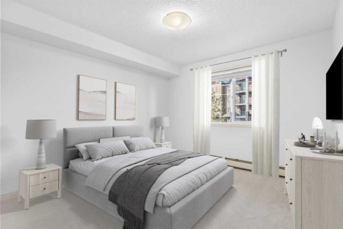 2303-175 Panatella Hill Nw, Calgary, AB - Indoor Photo Showing Bedroom
