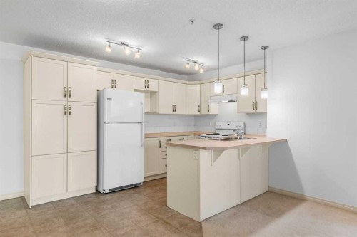 2303-175 Panatella Hill Nw, Calgary, AB - Indoor Photo Showing Kitchen With Double Sink