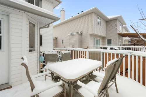 80 Chaparral Road Se, Calgary, AB - Outdoor With Deck Patio Veranda With Exterior
