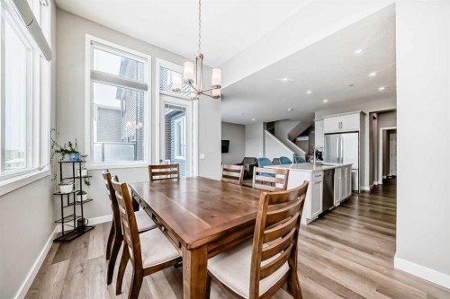 77 Howse Terrace Ne, Calgary, AB - Indoor Photo Showing Dining Room