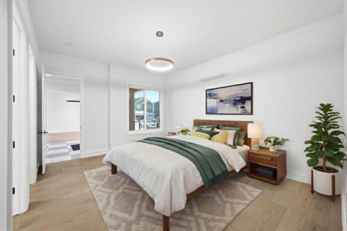 126 Sunstone Way, Balzac, AB - Indoor Photo Showing Bedroom