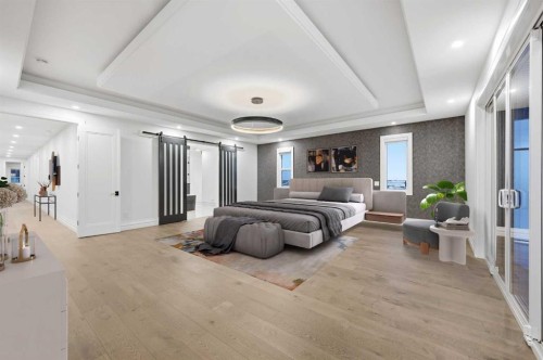 126 Sunstone Way, Balzac, AB - Indoor Photo Showing Bedroom