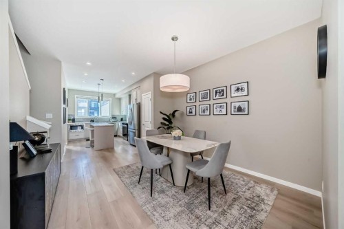 455 Tekarra Drive Nw, Calgary, AB - Indoor Photo Showing Dining Room