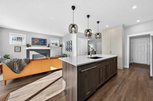 23 Willow Park Point, Cochrane, AB - Indoor Photo Showing Kitchen