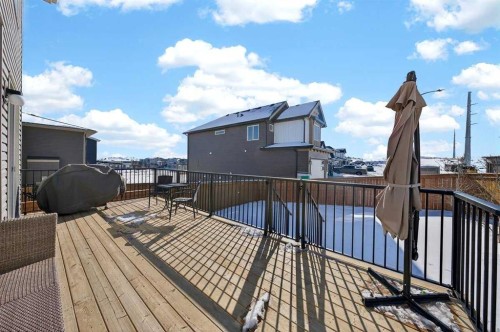 23 Willow Park Point, Cochrane, AB - Outdoor With Deck Patio Veranda With Exterior