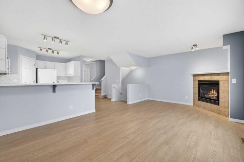 11 Chaparral Ridge Terrace Se, Calgary, AB - Indoor With Fireplace