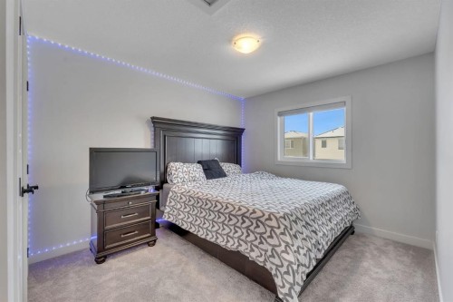 3608 Cornerstone Boulevard Ne, Calgary, AB - Indoor Photo Showing Bedroom