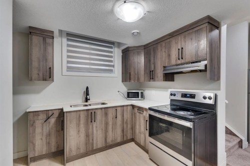 3608 Cornerstone Boulevard Ne, Calgary, AB - Indoor Photo Showing Kitchen With Double Sink