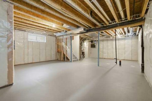 9 Bayview Mews Sw, Airdrie, AB - Indoor Photo Showing Basement