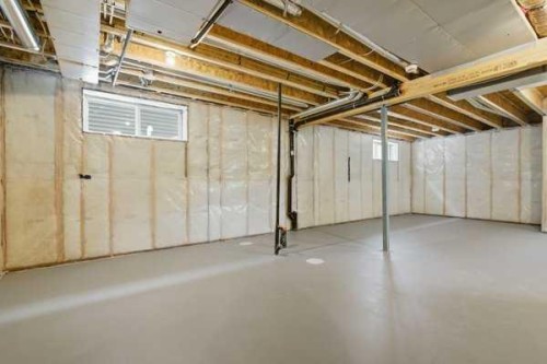 9 Bayview Mews Sw, Airdrie, AB - Indoor Photo Showing Basement