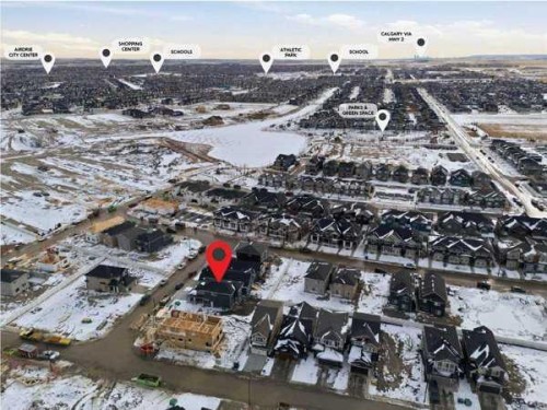 9 Bayview Mews Sw, Airdrie, AB - Outdoor With View