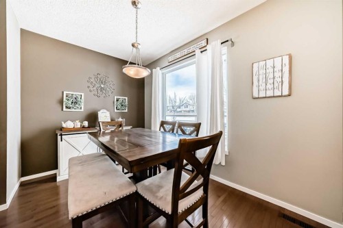 63 Chapalina Square Se, Calgary, AB - Indoor Photo Showing Dining Room