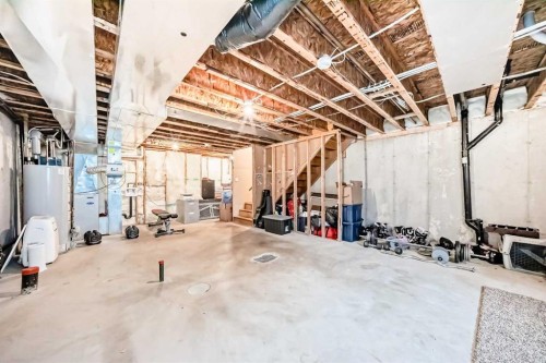 63 Chapalina Square Se, Calgary, AB - Indoor Photo Showing Basement