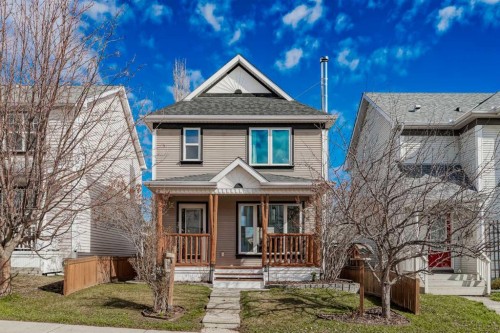 54 Tuscany Valley Rise Nw, Calgary, AB - Outdoor With Deck Patio Veranda With Facade