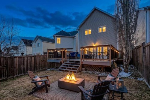 54 Tuscany Valley Rise Nw, Calgary, AB - Outdoor With Deck Patio Veranda