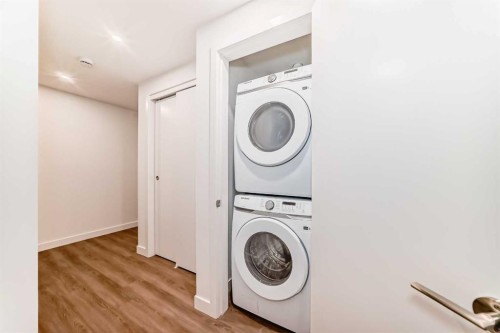 1313-730 2 Avenue, Calgary, AB - Indoor Photo Showing Laundry Room