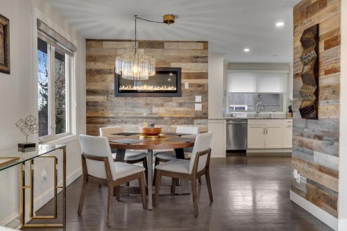 3 Cardiff Drive Nw, Calgary, AB - Indoor Photo Showing Dining Room