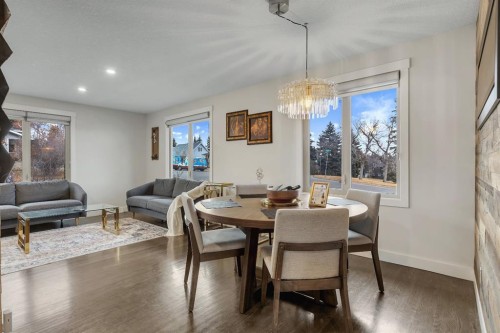 3 Cardiff Drive Nw, Calgary, AB - Indoor Photo Showing Dining Room