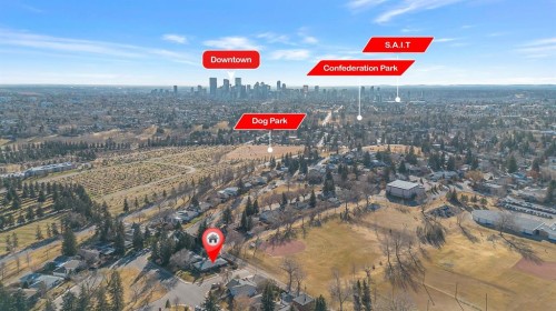 3 Cardiff Drive Nw, Calgary, AB - Outdoor With View