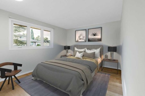10 Radcliffe Crescent Se, Calgary, AB - Indoor Photo Showing Bedroom