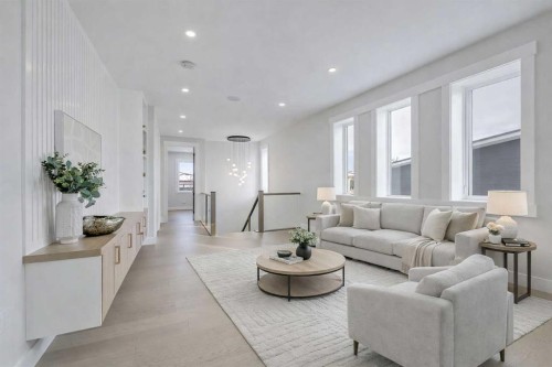 49 Rockhaven Green Nw, Calgary, AB - Indoor Photo Showing Living Room