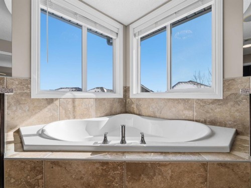 91 Silverado Ridge Crescent Sw, Calgary, AB - Indoor Photo Showing Bathroom