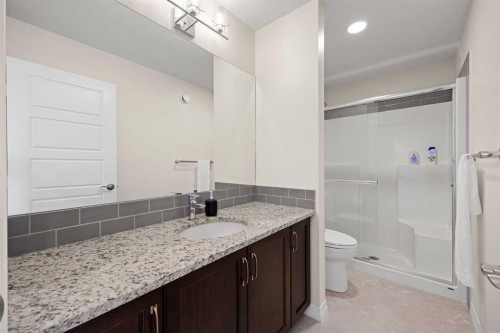 6 Corner Glen Common Ne, Calgary, AB - Indoor Photo Showing Bathroom