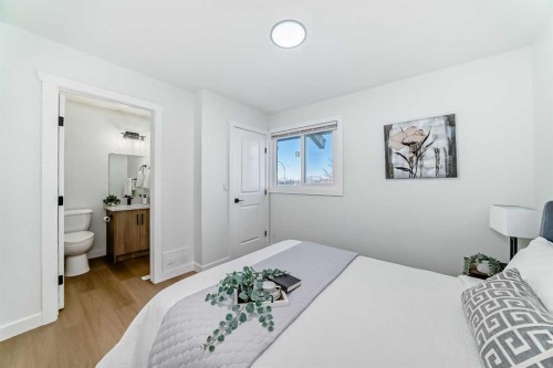200 Falworth Way Ne, Calgary, AB - Indoor Photo Showing Bedroom