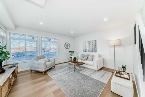 200 Falworth Way Ne, Calgary, AB - Indoor Photo Showing Living Room