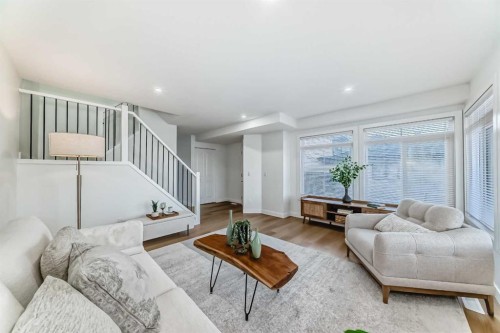 200 Falworth Way Ne, Calgary, AB - Indoor Photo Showing Living Room