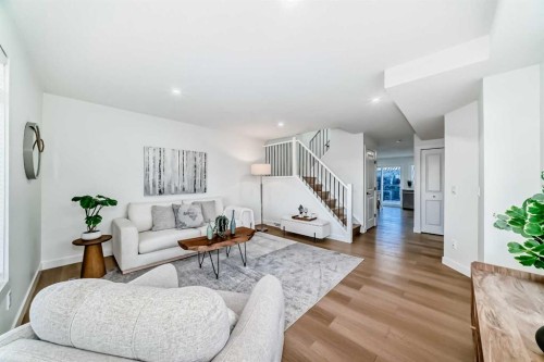 200 Falworth Way Ne, Calgary, AB - Indoor Photo Showing Living Room