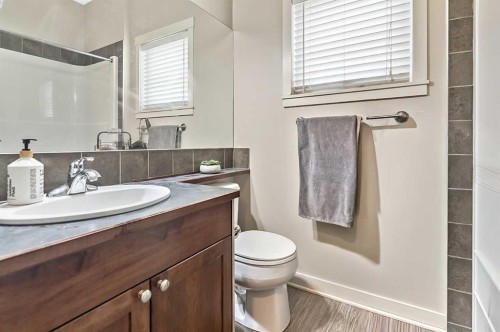 14 Sunrise Crescent Ne, High River, AB - Indoor Photo Showing Bathroom