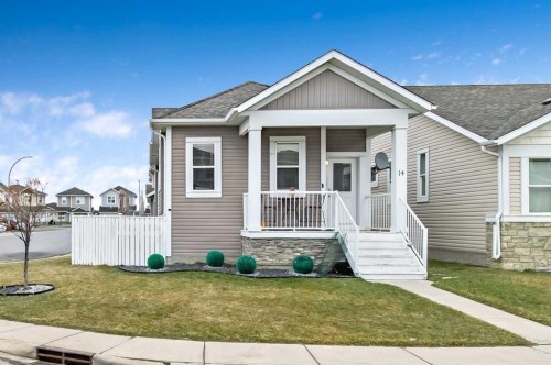 14 Sunrise Crescent Ne, High River, AB - Outdoor With Deck Patio Veranda With Facade