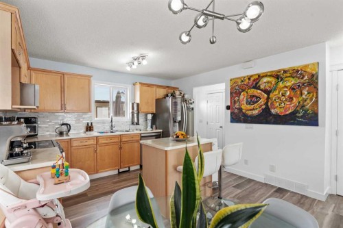 219 Silverado Plains Close Sw, Calgary, AB - Indoor Photo Showing Kitchen