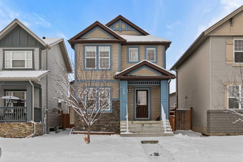 219 Silverado Plains Close Sw, Calgary, AB - Outdoor With Facade