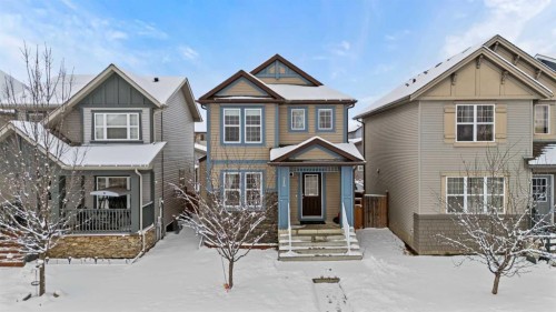 219 Silverado Plains Close Sw, Calgary, AB - Outdoor With Facade