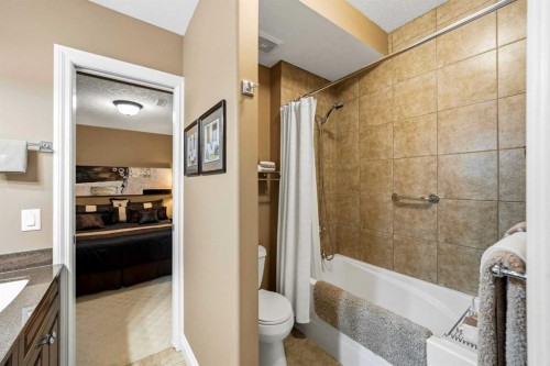 21 Evergreen Row Sw, Calgary, AB - Indoor Photo Showing Bathroom