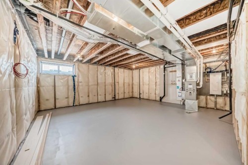 53 Bartlett Way Se, Calgary, AB - Indoor Photo Showing Basement