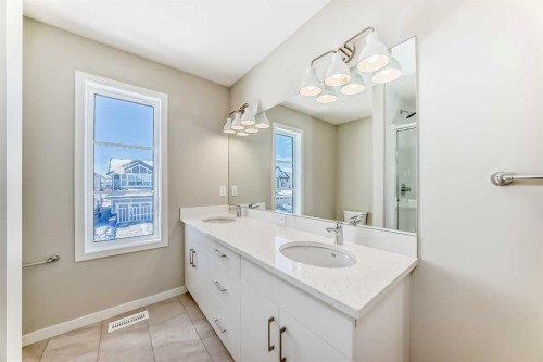 185 Mercado Landing Se, Calgary, AB - Indoor Photo Showing Bathroom