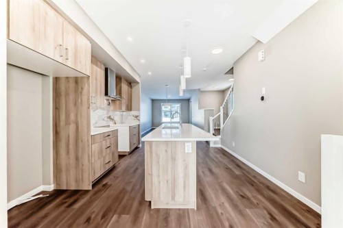 1314 Mahogany Boulevard Se, Calgary, AB - Indoor Photo Showing Kitchen