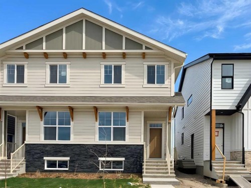 1314 Mahogany Boulevard Se, Calgary, AB - Outdoor With Facade