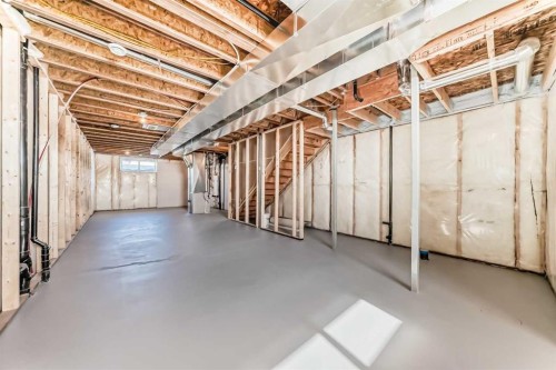 1314 Mahogany Boulevard Se, Calgary, AB - Indoor Photo Showing Basement
