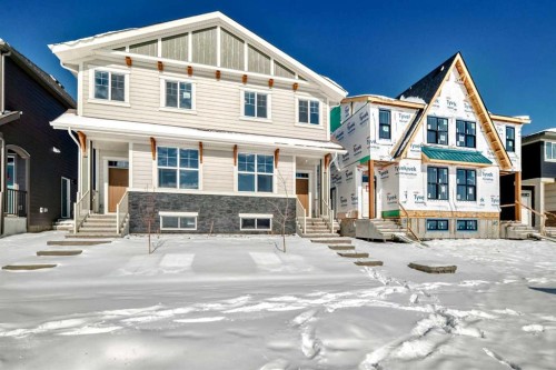 1314 Mahogany Boulevard Se, Calgary, AB - Outdoor With Facade
