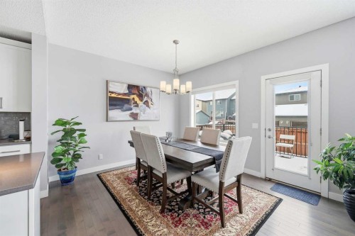 127 Walden Heights Se, Calgary, AB - Indoor Photo Showing Dining Room