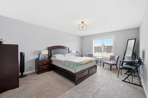 127 Walden Heights Se, Calgary, AB - Indoor Photo Showing Bedroom