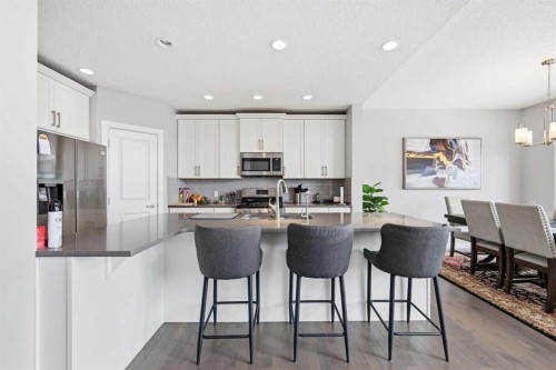 127 Walden Heights Se, Calgary, AB - Indoor Photo Showing Kitchen With Upgraded Kitchen