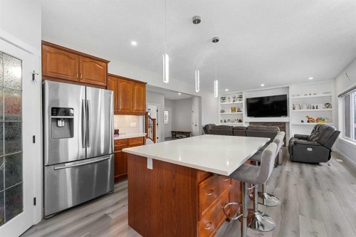 280 Windermere Drive, Chestermere, AB - Indoor Photo Showing Kitchen With Stainless Steel Kitchen With Upgraded Kitchen