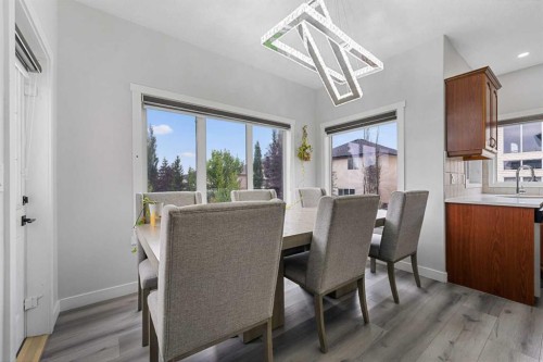 280 Windermere Drive, Chestermere, AB - Indoor Photo Showing Dining Room